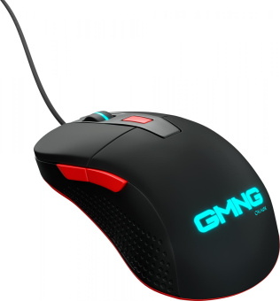 Мышь GMNG 720GM черный/красный оптическая (3200dpi) USB для ноутбука (6but) от магазина РЭССИ