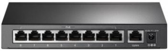 Коммутатор TP-Link TL-SF1009P 9x100Mb 8PoE+ 65W неуправляемый от магазина РЭССИ
