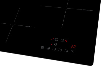 Индукционная варочная поверхность Weissgauff HI 430 BA Cross черный от магазина РЭССИ