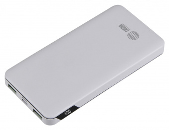 Мобильный аккумулятор Cactus CS-PBFSKT-10000 10000mAh 2.1A 2xUSB белый от магазина РЭССИ