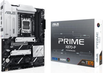 Материнская плата Asus PRIME X870-P SocketAM5 AMD X870 4xDDR5 ATX AC`97 8ch(7.1) 2.5Gg RAID+HDMI от магазина РЭССИ