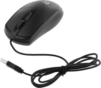 Мышь Defender Trace MB-989 черный оптическая 1000dpi USB 2but (52989) от магазина РЭССИ