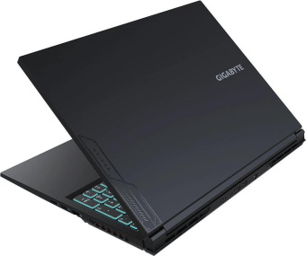 Ноутбук Gigabyte G6 Core i7 13620H 16Gb SSD512Gb NVIDIA GeForce RTX4050 6Gb 16" IPS FHD+ (1920x1200) Free DOS black WiFi BT Cam (MF-H2KZ853KD) от магазина РЭССИ