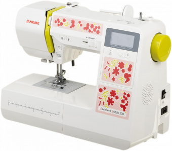 Швейная машина Janome Excellent Stitch 200 белый от магазина РЭССИ