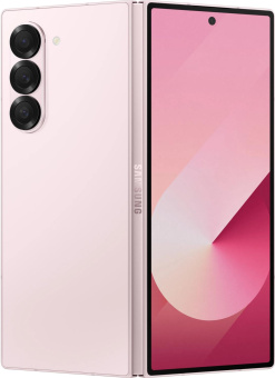 Смартфон Samsung SM-F956B Galaxy Z Fold 6 5G 256Gb 12Gb розовый раскладной 3G 4G 2Sim 7.6" 1856x2160 Android 14 50Mpix 802.11 a/b/g/n/ac/ax NFC GPS GSM900/1800 GSM1900 TouchSc Protect от магазина РЭССИ