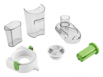 Соковыжималка центробежная Starwind SJ2216 500Вт рез.сок.:800мл. белый/зеленый от магазина РЭССИ