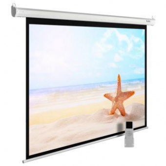 Экран Cactus 138x220см MotoExpert CS-PSME-220x138-WT 16:10 настенно-потолочный рулонный белый (моторизованный привод) от магазина РЭССИ
