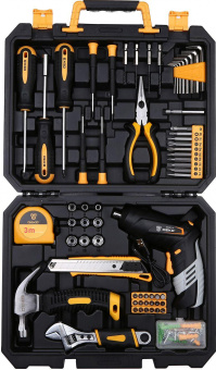 Отвертка аккум. Deko DKS4FU-Li аккум. патрон:Шестигранник 6.35 мм (1/4) (кейс в комплекте) (063-4153) от магазина РЭССИ