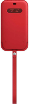 Чехол (футляр) Apple для Apple iPhone 12 Pro Max Leather Sleeve with MagSafe красный (MHYJ3ZE/A) от магазина РЭССИ