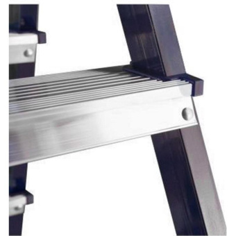 Cтремянка Алюмет двухсторонняя стальная 2х3 ступеней. Серия MD 8203 MD8203 от магазина РЭССИ