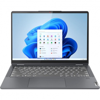 Ноутбук Lenovo IdeaPad Flex 5 14ALC7 Ryzen 5 5500U 16Gb SSD512Gb AMD Radeon 14" IPS Touch 2.2K (2240x1400) Windows 11 Home grey WiFi BT Cam (82R9006ARU) от магазина РЭССИ