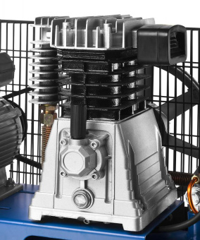 Компрессор поршневой Зубр Профессионал ЗКПМ-440-50-Р-2.2 масляный 440л/мин 50л 2200Вт от магазина РЭССИ