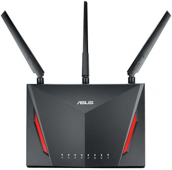Роутер беспроводной Asus RT-AC86U AC2900 10/100/1000BASE-TX/4G ready черный от магазина РЭССИ
