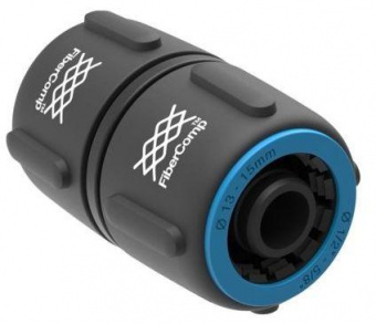 Муфта ремонтная Fiskars FiberComp Д.вх.1/2-5/8" черный/синий (1054784) от магазина РЭССИ