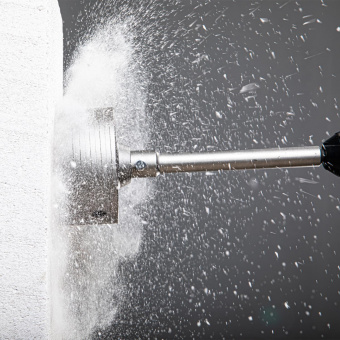 Коронка Matrix 70392 по бетону/кирпичу/камню Д=115мм Дл=70мм (1пред.) для дрелей/перфораторов от магазина РЭССИ