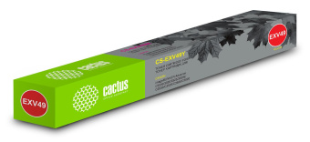 Картридж лазерный Cactus CS-EXV49Y C-EXV49Y Y желтый (19000стр.) для Canon IR C3320/C3320i/C3325i/C3330i/C3500/C3520i MFP/C3525i MFP/C3530i MFP от магазина РЭССИ
