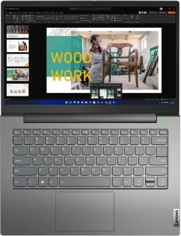 Ноутбук Lenovo Thinkbook 14 G4 IAP Core i5 1235U 8Gb SSD512Gb NVIDIA GeForce MX550 2Gb 14" TN FHD (1920x1080) noOS grey WiFi BT Cam Bag (21DH00KWAK) от магазина РЭССИ
