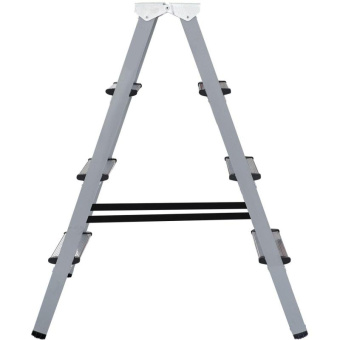 Двухсторонняя стремянка Новая Высота сталь/алюминий 2х4 ступени 1140204 от магазина РЭССИ