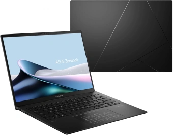 Ноутбук Asus Zenbook 14 OLED UM3406HA-QD015W Ryzen 7 8840HS 16Gb SSD1Tb AMD Radeon 14" OLED FHD+ (1920x1200) Windows 11 Home black WiFi BT Cam Bag (90NB1271-M003F0) от магазина РЭССИ