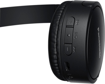 Гарнитура накладные Panasonic RB-HF420BGEK черный беспроводные bluetooth оголовье от магазина РЭССИ