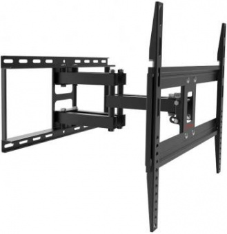 Кронштейн для телевизора Arm Media COBRA-50 черный 26"-55" макс.35кг настенный поворотно-выдвижной и наклонный от магазина РЭССИ