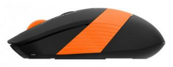 Мышь A4Tech Fstyler FG10S черный/оранжевый оптическая (2000dpi) silent беспроводная USB для ноутбука (4but) от магазина РЭССИ