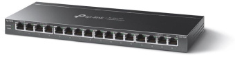 Коммутатор TP-Link TL-SG116P (L2) 16x1Гбит/с 16PoE+ 120W неуправляемый от магазина РЭССИ