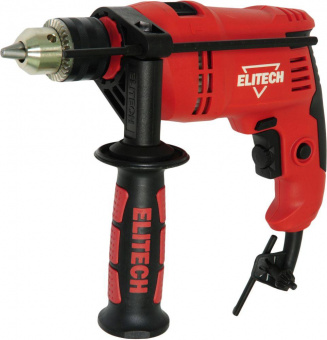 Дрель ударная Elitech ДУ 650РЭ 650Вт патрон:кулачковый реверс (181180) от магазина РЭССИ