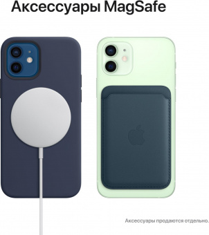 Смартфон Apple A2403 iPhone 12 128Gb 4Gb фиолетовый моноблок 3G 4G 1Sim 6.1" 1170x2532 iOS 15 12Mpix 802.11 a/b/g/n/ac/ax NFC GPS GSM900/1800 GSM1900 TouchSc Protect от магазина РЭССИ
