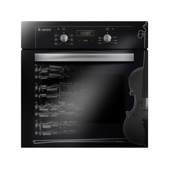 Духовой шкаф Электрический Gefest ЭДВ ДА 622-02 Д1 черный от магазина РЭССИ
