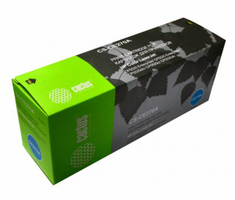 Картридж лазерный Cactus CS-CE270A CE270A черный (13000стр.) для HP LJ Ent CP5525 от магазина РЭССИ