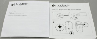 Клавиатура + мышь Logitech MK270 клав:черный мышь:черный USB беспроводная Multimedia (920-003381) от магазина РЭССИ