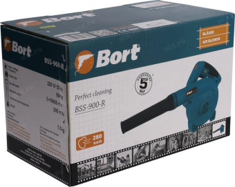 Электрическая воздуходувка BORT BSS-900-R 93410815 от магазина РЭССИ