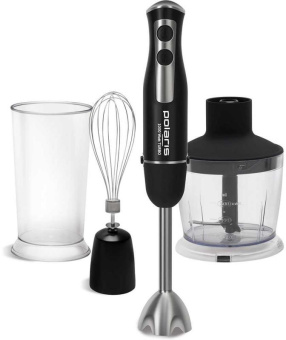 Блендер погружной Polaris PHB 1065 1000Вт черный/нержавеющая сталь от магазина РЭССИ