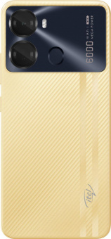 Смартфон Itel P40 128Gb 4Gb золотистый моноблок 3G 4G 2Sim 6.6" 720x1612 Android 12 Go 13Mpix 802.11 b/g/n NFC GPS GSM900/1800 GSM1900 microSD max128Gb от магазина РЭССИ