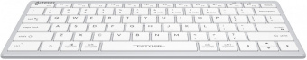 Клавиатура A4Tech Fstyler FBX51C белый USB беспроводная BT/Radio slim Multimedia (FBX51C WHITE) от магазина РЭССИ