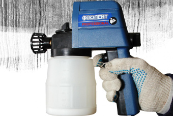 Краскопульт Фиолент КР1-260 60Вт бак:700мл 280мл/мин от магазина РЭССИ