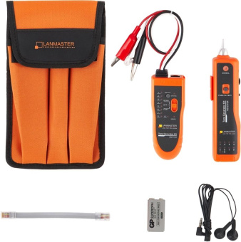 Тестер Lanmaster LAN-TST-TPK-300N оранжевый/черный от магазина РЭССИ