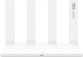 Роутер беспроводной Huawei WS7100 (AX3 DUAL-CORE) (53037713) AX3000 10/100/1000BASE-TX белый от магазина РЭССИ