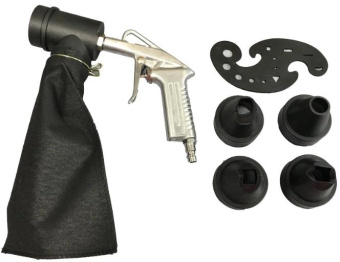 Пистолет пескоструйный Вихрь ПСП-10 350л/мин черный от магазина РЭССИ