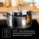 Картинка Кастрюля Tefal Duetto+ G7194355 2л. d=18см (с крышкой) серебристый (2100113153) от магазина РЭССИ Кастрюля Tefal Duetto+ G7194355 2л. d=18см (с крышкой) серебристый (2100113153) от магазина РЭССИ
