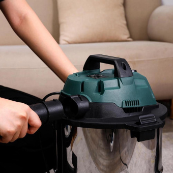 Строительный пылесос Zitrek ZKVC1500-15S 1500Вт (уборка: сухая) серебристый от магазина РЭССИ