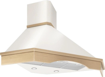 Вытяжка каминная Elikor Форест 90П-650-П3Д бежевый управление: кнопочное (1 мотор) от магазина РЭССИ