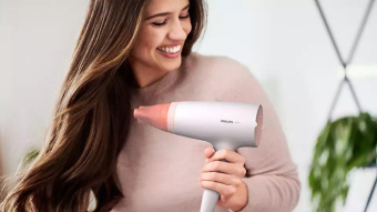 Фен Philips BHD300/10 1600Вт белый от магазина РЭССИ