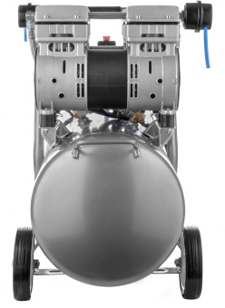 Компрессор поршневой Hyundai HYC 30250LMS безмасляный 300л/мин 50л 2000Вт серебристый/черный от магазина РЭССИ