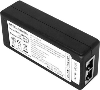 Инжектор PoE Digma DNP30W48GTAP 10/100/1000BASE-T 30Вт 100-240В(АС) от магазина РЭССИ