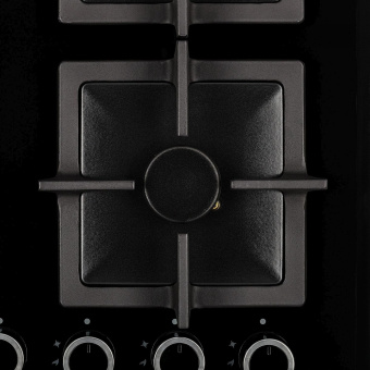 Газовая варочная поверхность Krona CALORE 60 черный от магазина РЭССИ