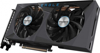 Видеокарта Gigabyte PCI-E 4.0 GV-N306TEAGLE-8GD 2.0 LHR NVIDIA GeForce RTX 3060Ti 8192Mb 256 GDDR6 1665/14000 HDMIx2 DPx2 HDCP Ret от магазина РЭССИ