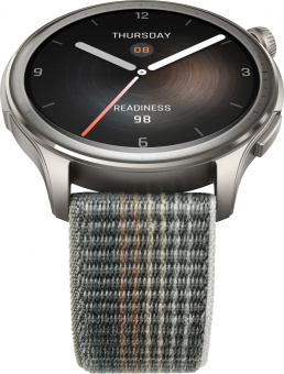 Смарт-часы Amazfit Balance A2287 46мм 1.5" AMOLED корп.серый рем.серый разм.брасл.:150-210мм (1746352) от магазина РЭССИ