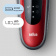 Бритва сетчатая Braun Series 6 61-R1200S реж.эл.:3 питан.:аккум. красный/черный от магазина РЭССИ